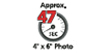 4 x 6 photo in 47 seconds : Photo printing speed - Thanks to the improvement of FINE print head and paper feeding mechanisms, photo lab quality print can be delivered at high speed, at default setting.