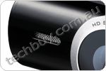 Built-in noise-canceling microphone