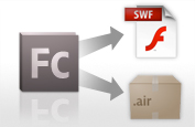 SWF and Adobe AIR publishing