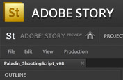 Script-to-screen workflows