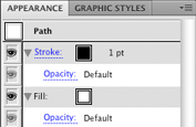 In-panel appearance editing