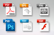Industry-standard graphic file format support