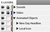 Redesigned Layers panel