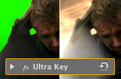 Fast, accurate keying with Ultra keyer