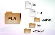 XML-based FLA source files in Flash Professional