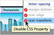 CSS Inspection