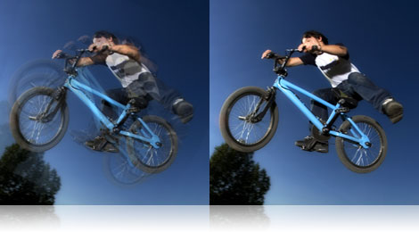 Software image stabilization for your camera footage