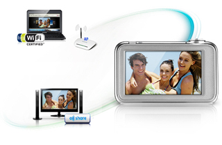 Instantly share your favourite moments.