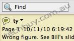 Commenting tool pane