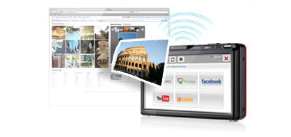 Instant uploads with the *Wi-Fi camera