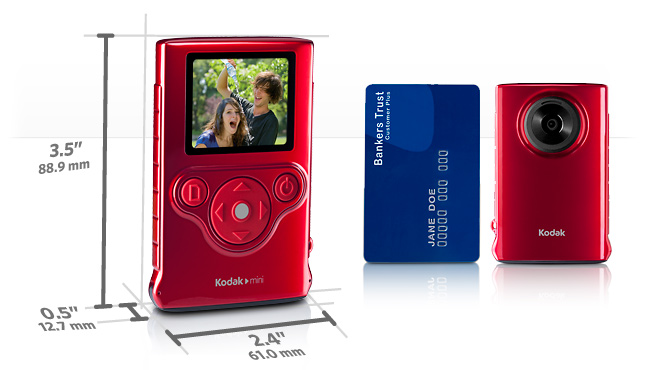 Mini Video Camera dimensions