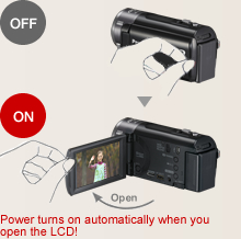 1.0-sec Quick Power-On