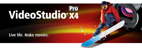 VideoStudio Pro X 4  video editing software