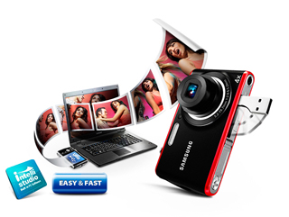 On-the-go convenience in one compact camera