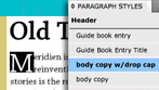 Robust text composition