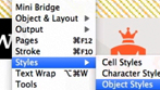 Styles mapped to tags in EPUB export