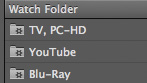 Batch encoding in the background