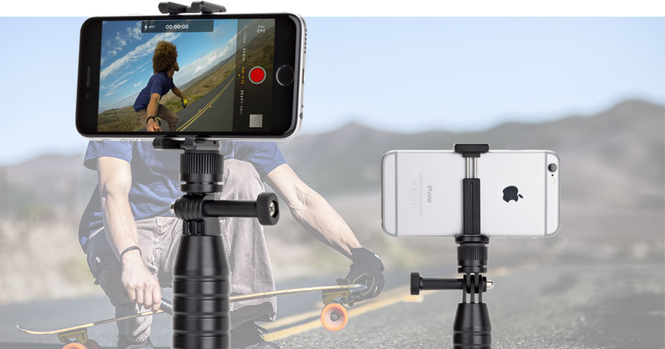 Action Grip with phone