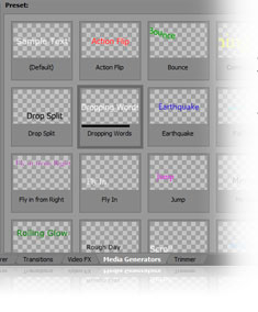 Easily overlay text on your movies