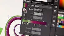 Gradients applied to strokes in Illustrator