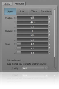 3D video titling from newblue included with sony vegas pro 11 software