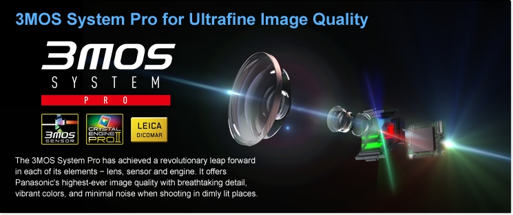 Ultrafine Image Quality with 3MOS System Pro