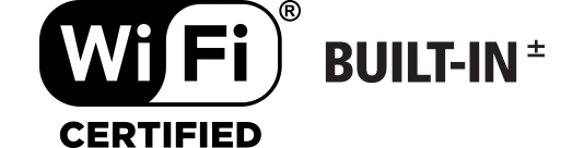 Built-in Wi-Fi Connectivity