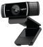Logitech C922 PRO Stream Webcam - Black Full HD 1080p, 30FPS, H.264 Video Compression, Two Omni-Directional Microphone, USB