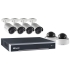Swann SWNVK-87504B2D 8-Channel Security System Includes NVR8-8000 5MP Super HD NVR w. 2TB-HDD, NHD-850 5MP IP Bullet Cameras(4), NHD-851 5MP Dome Cameras(2)