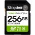 Kingston Canvas Select Plus 256 GB Class 10/UHS-I (U1) V10 SDXC - 1 - 150 MB/s Read