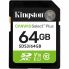 Kingston Canvas Select Plus 64 GB Class 10/UHS-I (U1) V10 SDXC - 100 MB/s Read