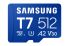 Samsung 512GB T7 Micro SD Memory Card, UHS-1 SDR104, Class 10, Grade 3 (U3), Read up to 170MB/s, 3 Years Limited Warranty